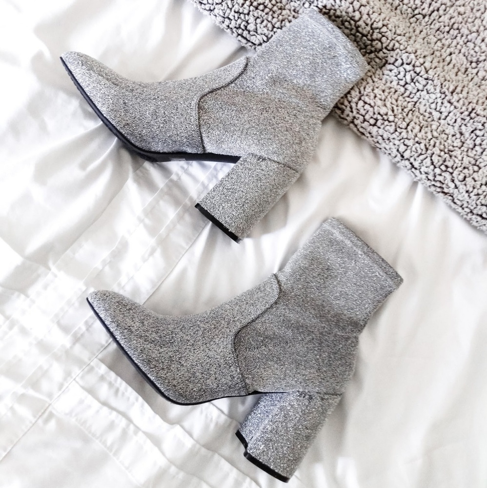 Sock boots (pointy toed)